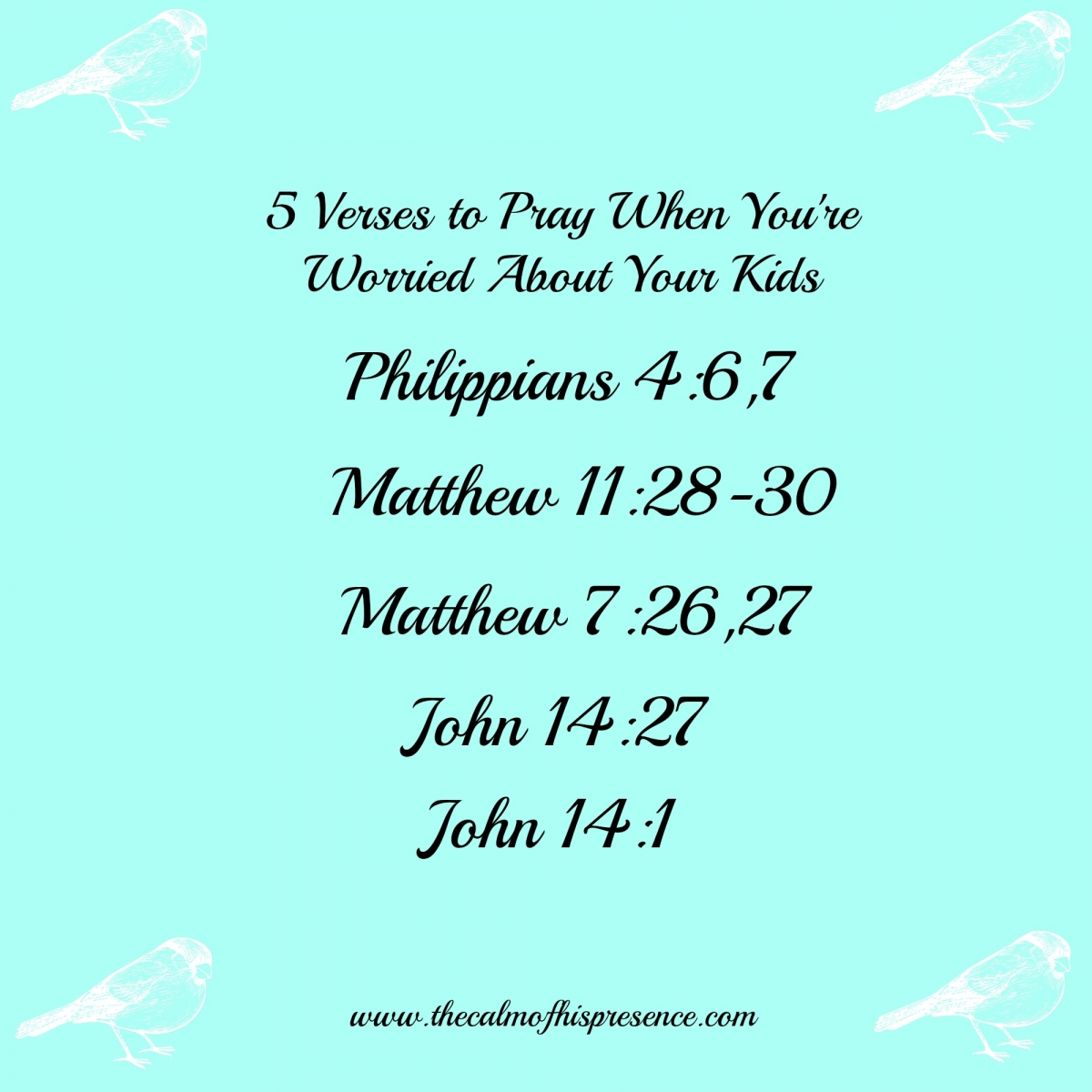 5 Verses to Pray When You're Worried About Your Kids » The 